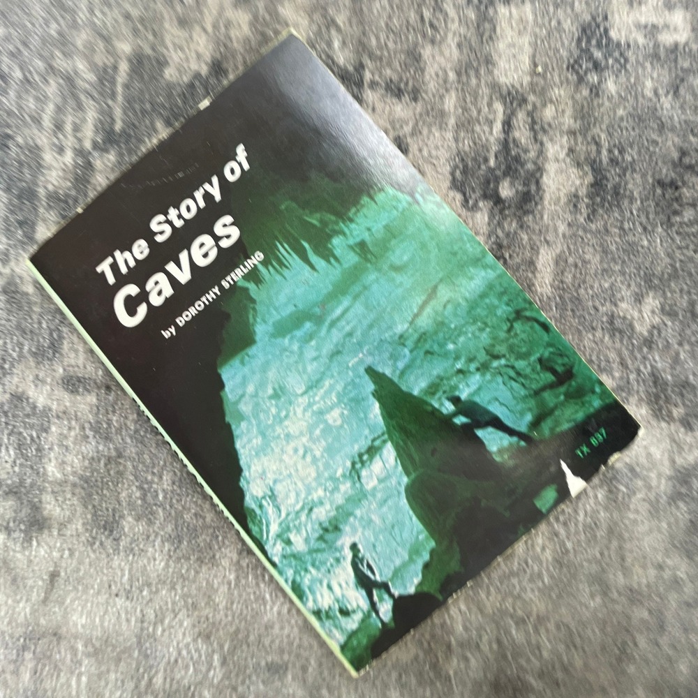 The Story of Caves by Dorothy Sterling Vintage Scholastic Paperback Book